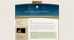 Desktop Screenshot of blanchfieldlaw.com