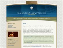 Tablet Screenshot of blanchfieldlaw.com